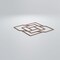Ekena Millwork Large Loveland Decorative Fretwork Wood Wall Panels, Hickory, 23 3/8"W x 23 3/8"H x 3/8"T WALW24X24X0375LLDHI - alternate 3
